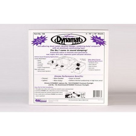 RBL PRODUCTS DYNAMAT -BOX OF 4 RB138